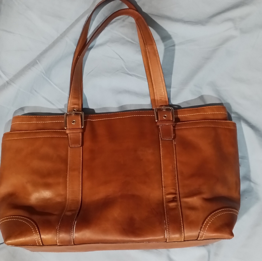 Vintage Coach leather bag
